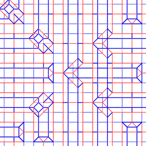Screen shot of origami maze app