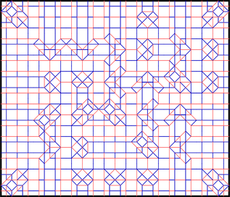 screenshot of origami maze app