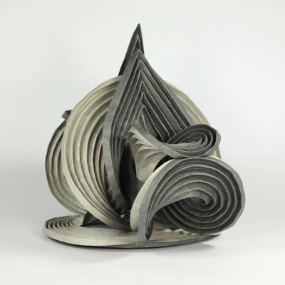 Curved-Crease Sculpture by Erik and Martin Demaine